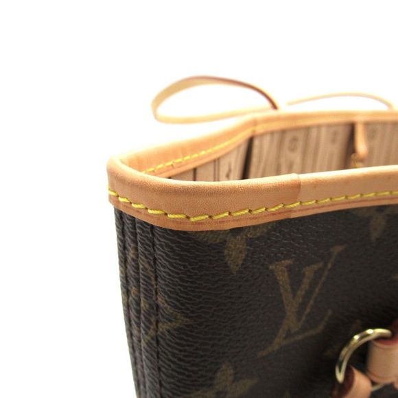 Louis Vuitton Neverfull MM Tote Bag PVC Coated Canvas Monogram Brown - Picture 8 of 8